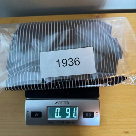 American Eagle Wide Leg Pants XS Cropped Slit Striped Bohemian Edgy Beachy Comfy - Picture 8 of 8